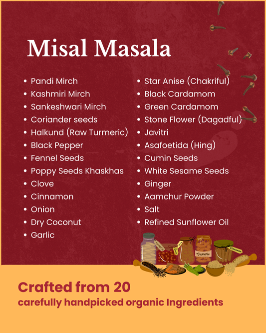 Misal Masala | Authentic Puneri Misal Spice Blend