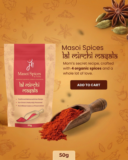 Masoi Malvani Spice Combo | Authentic Malvani Spice Pack | 3*50 g Masala Pack