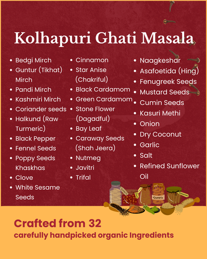 Kolhapuri Ghati Masala | Authentic Kolhapuri Spice Blend