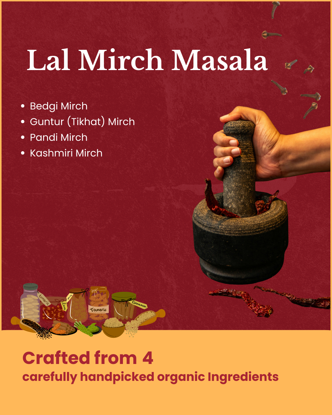 Masoi Lal Mirchi Powder | 100% Pure, Stone Ground